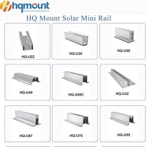 rel solar mini, rel solar aluminium, rel solar profil U, rel mini keluli ZAM, rak solar yang kos efektif