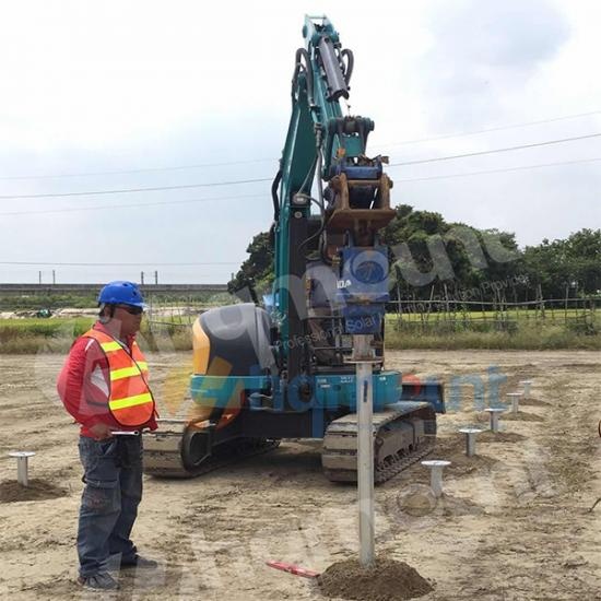 Skru Tanah Penambat Solar