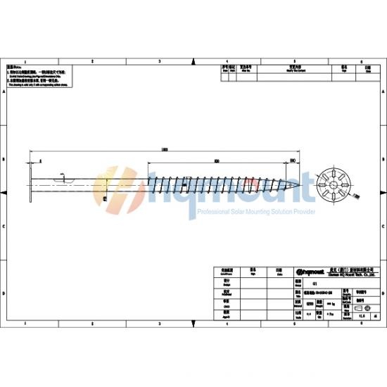 Solar Anchor Ground Screw
