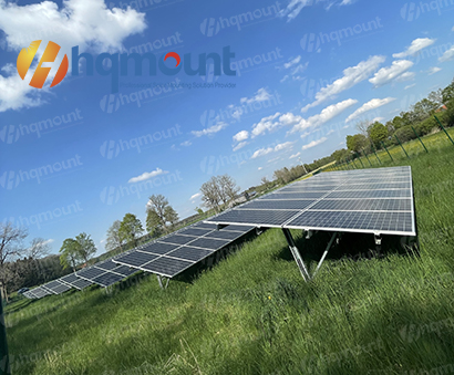 Projek sistem pemasangan tanah 3MW PV HQ Mount
