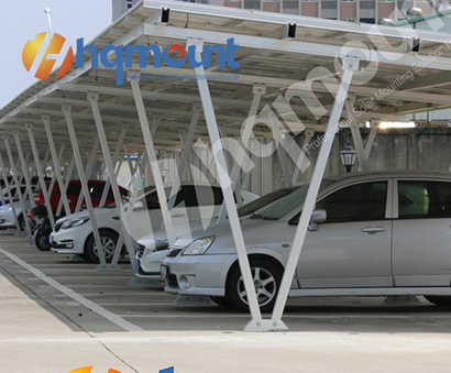  1.15MW carport solar aluminium berjalan