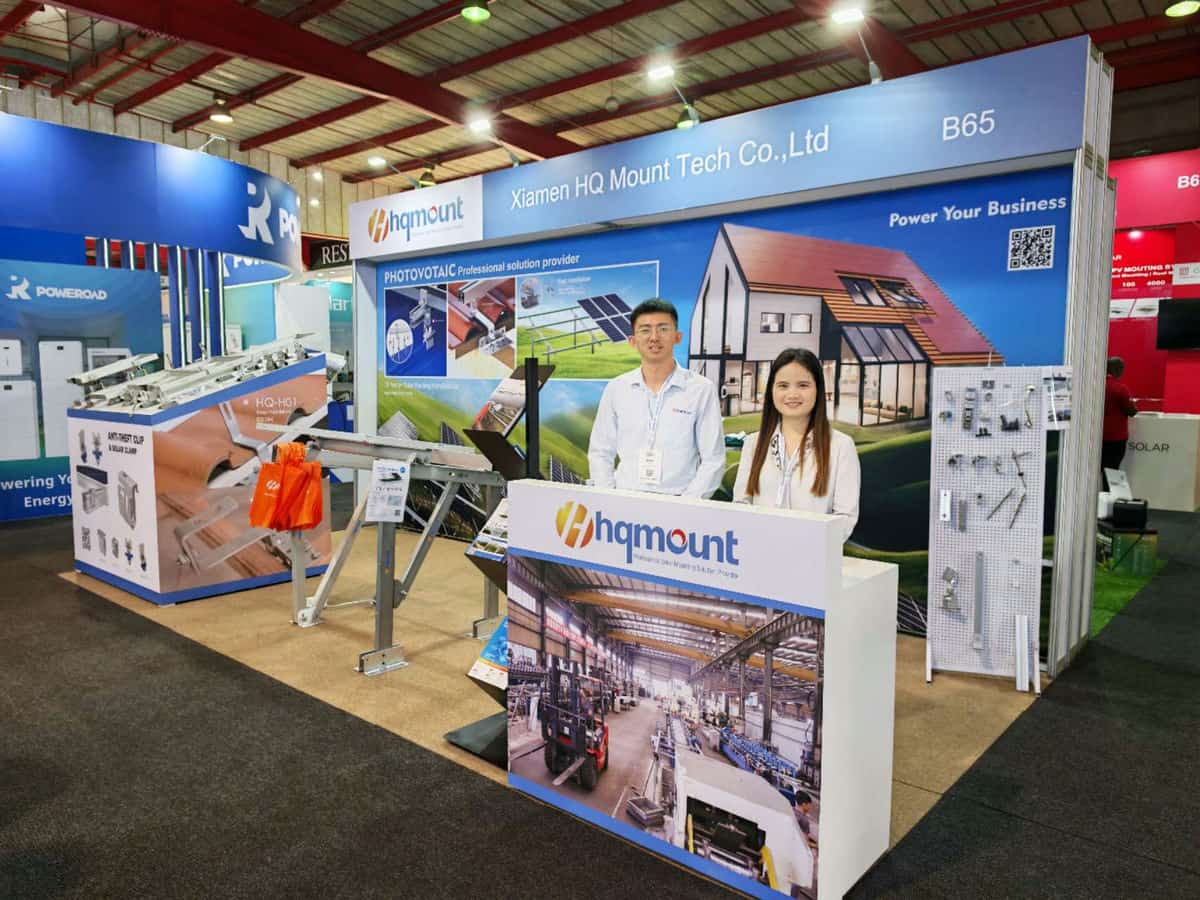 bumbung + tanah + anti-kecurian | Skim Sokongan Adegan Penuh HQ, lihat Booth 6.B65-The Solar Show Afrika 2025