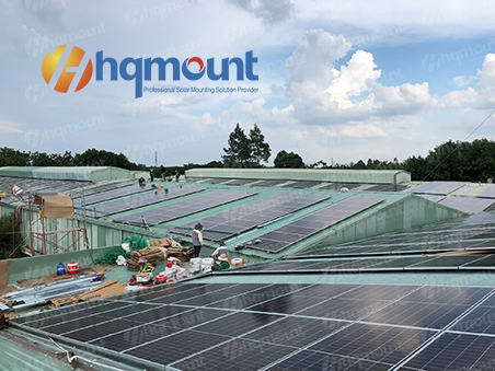 Projek Dek Logam Atas Bumbung Solar 5MW