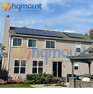 Penyelesaian Pemasangan Kit Solar Berkelip Atas Bumbung Asfalt