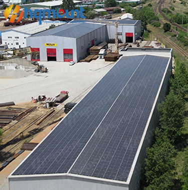 Pemasangan projek fotovoltaik bumbung timah 1MW telah berjaya disiapkan
