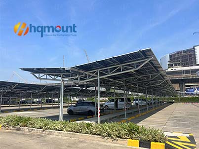HQ Mount Terokai Inovasi di Pameran Solar & Storan Thailand dan Mempamerkan Projek Carport Termaju